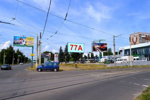 Билборд A в Краматорске, 3х6  вул.Олексы Тихого х вул.Дніпровська фото 1