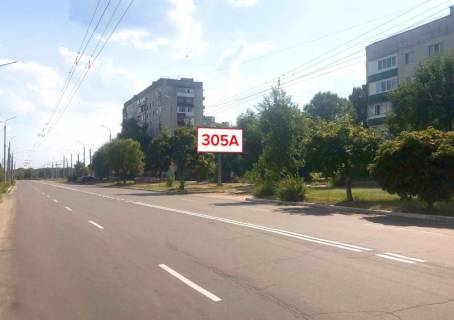 Билборд A в Северодонецке, 3х6  вул. Курчатова, р-н будинку № 15-а по вул. Новікова фото 1