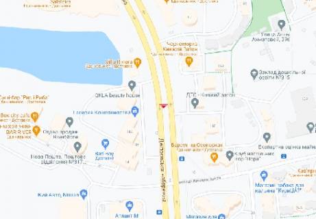 Видеоборд A в Киеве, 2.32x3.14  Дніпровська наб., 16в [2], (розширення 480х336) - 451114 схема