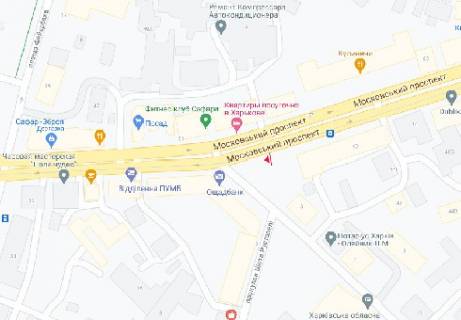 Видеоборд A в Харькове Московский пр., 40 - 399081 схема