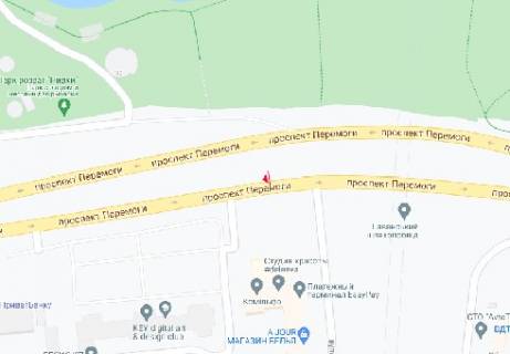 Видеоборд A в Киеве Победы пр., 61/2, (разрешение 720х360) - 399052 схема