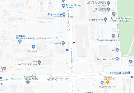Видеоборд A в Киеве Елены Телиги ул., 2, (разрешение 480х336) - 399040 схема