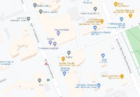 Video Billboard A in Kyiv Antonovica st. - Ezi Gedrojca st., (razresenie 480h336) - 399020 scheme