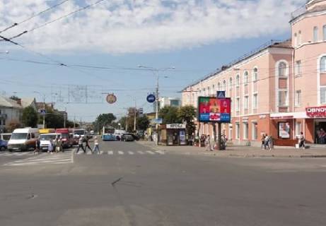 Видеоборд A в Виннице Коцюбинского ул. - Батогская ул. (Ж/Д вокзал), (разрешение 480х336) - 398992 фото 1
