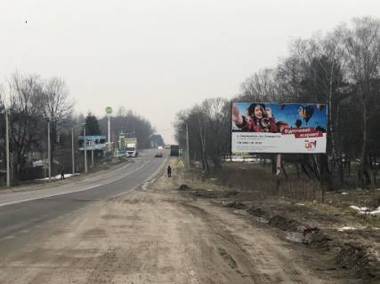 Билборд A в Новояворовске, 3х6  а/д М10 Краківець Львів 34+350 км Праворуч фото 1