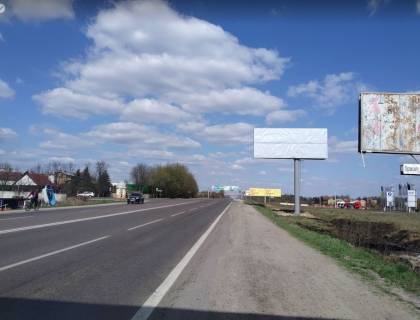 Мегаборд A на трассах Львовской области а/д Західний обхід м.Львова  км 4+780  у напрямку у м.Львів фото 1