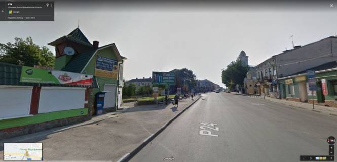 Билборд A в Коломые пр. Грушевського, біля Михайлівської церкви, напрям в центр фото 1