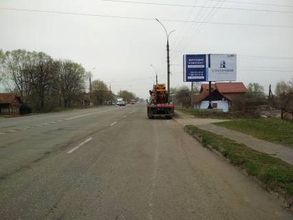 Билборд A в Коломые вул. Карпатська (біля буд. №118) / неподалік металобази, напрям на Франківськ фото 1