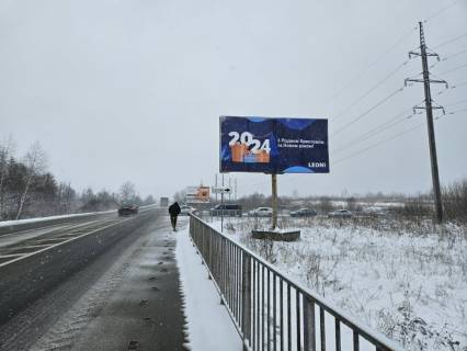 Билборд A в Коломые Об'їздна дорога Чернівці-Франківськ (напрям на Чернівці, завод Леоні)_А фото 1