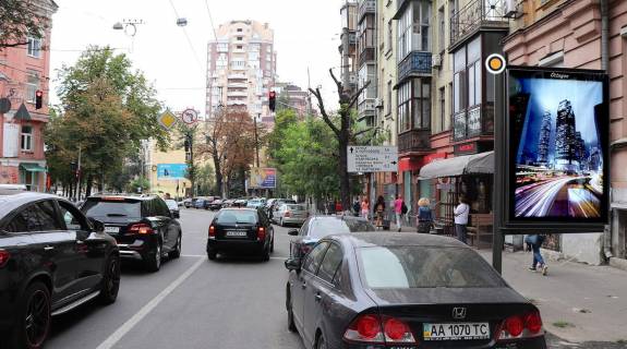Ситилайт A в Киеве, Сітілайт 1.2х1.8  вул. Січових Стрільців (Артема). 14 фото 1