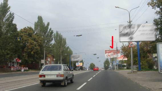 Билборд A в Донецке Ленинский пр./Луговцова ул.(ИНВХ) фото 1