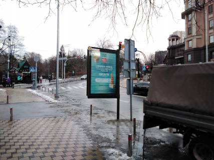 Ситилайт B в Киеве, Сітілайт 1.2х1.8  Гетьмана Павла Скоропадського вул. (Льва Толстого). 16 фото 1