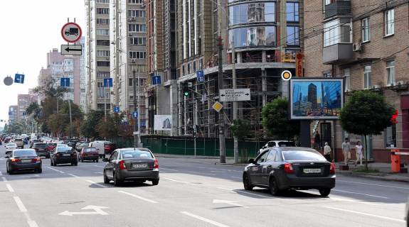 Бэклайт A в Киеве, 2.3х3.14  Антоновича вул. (Горького). 116 фото 1