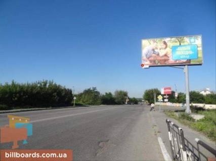Билборд A в Ивано-Франковске, Щит 3x6  Надрічна вул / Сагайдачного вул, від переїзду фото 1