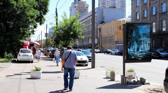 Ситилайт B в Киеве, Сітілайт 1.2х1.8  Саксаганського вул. 118 фото 1