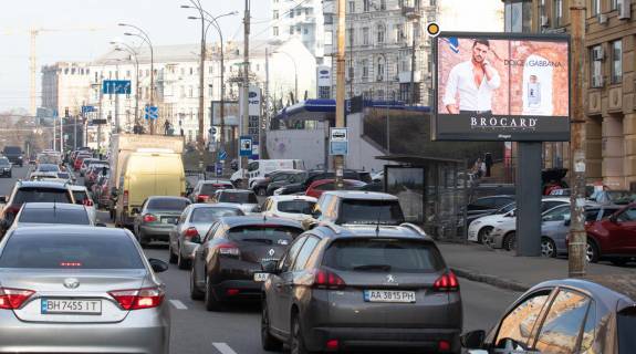 Видеоборд A в Киеве Вячеслава Черновола ул.,75, 100м к АЗС ANP - 235406 фото 1