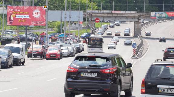 Билборд B в Киеве, Щит 3x6  Щусєва Академіка вул., ст.м. Сирець фото 2
