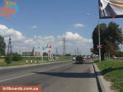 Билборд B в Львове, 3x6  вул. Луганська (станция «Персанківка») ТЦ « ШОК» Ж/Д переїзд м.3  фото 1