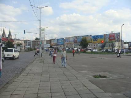 Билборд A в Львове, 3x6  вул.Чернівецька (р-ок Привокзальний, Приміський вокзал, в сторону міста) фото 1