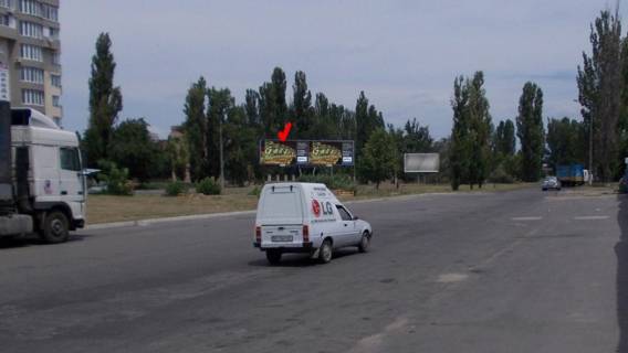Билборд B в Херсоне, Щит 3x6  Сенявіна пр-т, з центру, лівий !!! Розмір 2960х5960 мм !!! фото 1