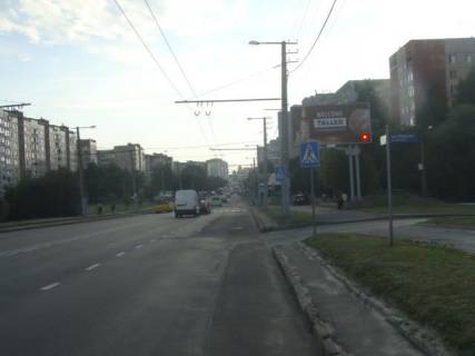 Билборд A в Львове, 3x6  Сихівська вул / Морозна вул, до пр.Червоної Калини фото 1
