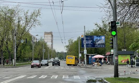 Билборд A в Киеве, Щит 3x6  Мілютенка вул.,34/ Ореста Левицького вул. (Академіка Курчатова) фото 1