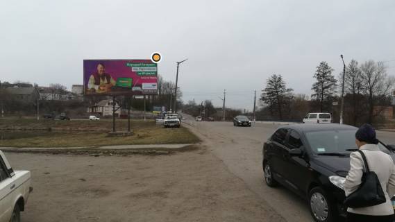 Billboard B in Tetiiv, Щит 3x6  Soborna st. 86, navproti magazinu "Optovicok" (!!!razmer ploskosti 2860*5860mm!!! Photo 1