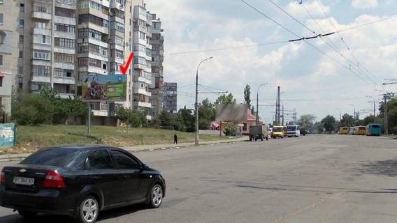 Білборд, Бігборд (Борд)  B у Херсоні, Щит 3x6  Вірьовчина 1-а вул / Заменгофа Людвіка (Благоєва)  вул Фото 1