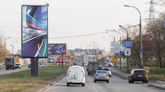 Бэклайт A в Киеве, Беклайт 8х4 вертикаль  Богатирська вул.19Б,роздільник фото 1