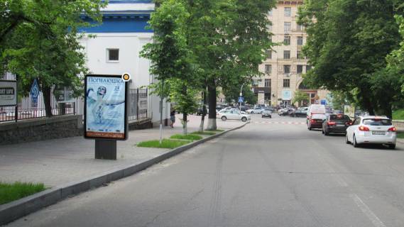 Сiтiлайт B у Києві, Сітілайт 1.2х1.8  Алея Магдебурзького права (Петрівська алея) 1 Фото 1