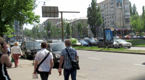Ситилайт B в Киеве, Сітілайт 1.2х1.8  Басейна вул.(роздільник)(1) фото 1