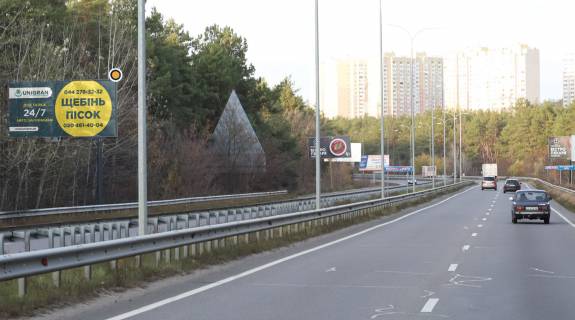 Билборд B в Киеве Богатырская ул., в сторону Новых Петровцов фото 1