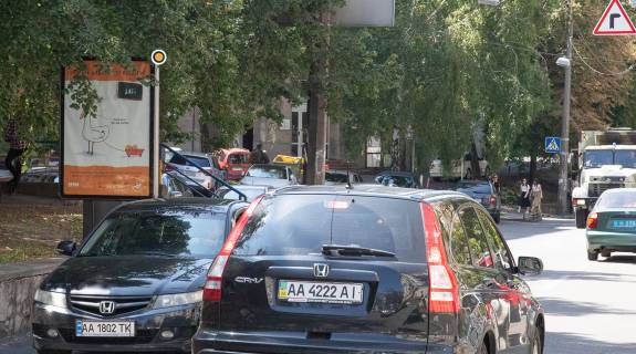 Ситилайт B в Киеве, Сітілайт 1.2х1.8  Круглоуніверситетська вул. 22 фото 1