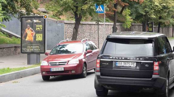 Ситилайт B в Киеве, Сітілайт 1.2х1.8  Алея Магдебурзького права (Петрівська алея) 2 фото 1