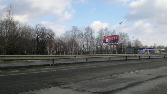 Билборд B в Подгорцах, Щит 3x6  Дніпровське шосе, 25 +300 ліворуч, 50 м. після мосту, не доїжджаючи 50 м. до А / Ц Пежо, Б фото 1