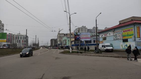 Билборд A в Чернигове, Щит 3x6  Симона Петлюри (Красносільського) вул., 59 / вул. Незалежності фото 1