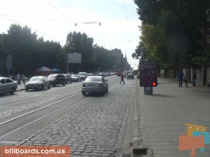 Ситилайт A в Львове, Сітілайт 1.2х1.8  Городоцька вул., 42 (навпроти цирку). фото 1