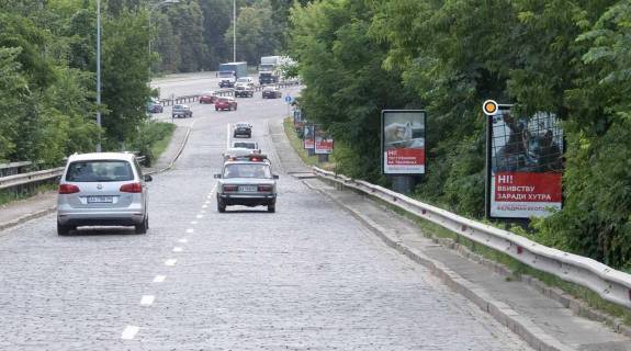 Ситилайт A в Киеве, Сітілайт 1.2х1.8  Дніпровський узвіз 19 фото 1