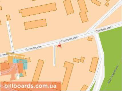 Billboard A in Khmelnitsky, Щит 3x6  L'vivs'ke sose, bila samogo velikogo optovogo rinku Zahidnoi Ukraini, avtostoanki, z centru! Uvaga, rozmir 6010h3020! scheme