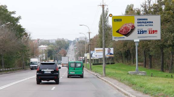 Билборд A в Ровно, Щит 3x6  Київська вул, в`їзд в місто фото 1