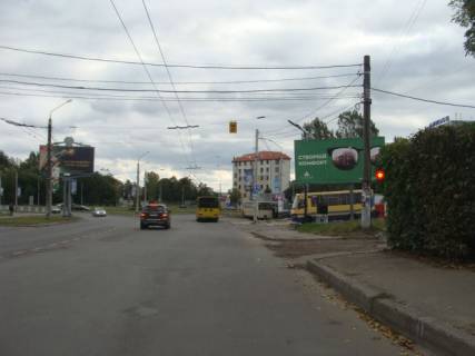 Билборд A в Львове Зеленая ул / Луганская ул, к ул Луганской схема