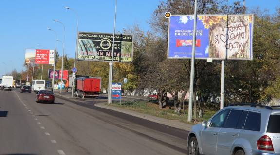 Билборд A в Одессе, Щит 3x6  Грушевського вул / Хімічна вул, АТП, з центру фото 1