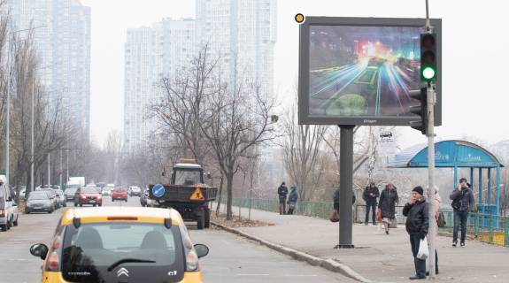 Бэклайт A в Киеве, Беклайт 2.3х3.14  Ентузіастів вул. фото 1