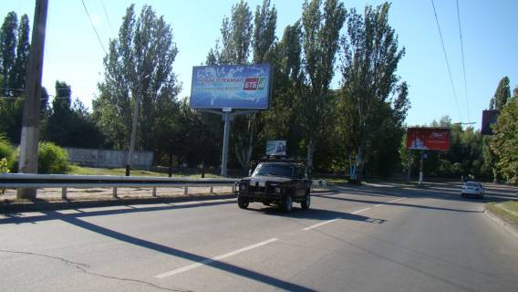 Билборд B в Донецке Нижнекурганская ул, санаторий "Шахтерские Зори", от центра фото 1