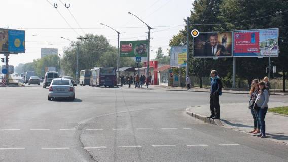 Призма A в Львове, Призматрон 3х6  Стрийська вул / Наукова вул, ліва, з центру - 34845 фото 1