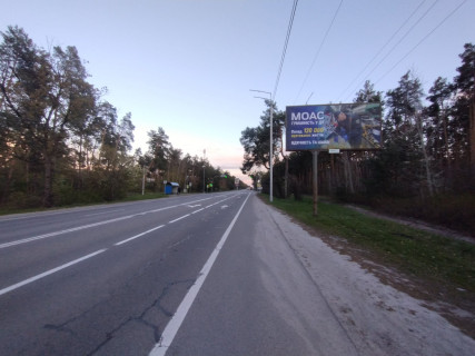 Билборд A на трассах Киевской области, Щит 3x6  Столичне шосе, біля ресторану "Купецький двір", із Києва фото 1