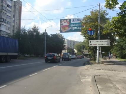 Билборд A в Львове, 3x6  Виговського вул, 29а, до вул Патона фото 1