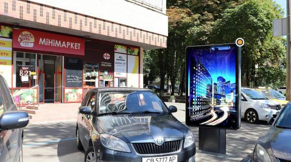 Ситилайт B в Киеве, Сітілайт 1.2х1.8  Лейпцизька вул. фото 1
