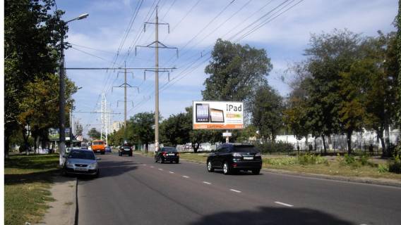 Билборд A в Одессе, Щит 3x6  Корольова вул. - Інглезі вул. (25-ї Чапаєвської дивізії) фото 1