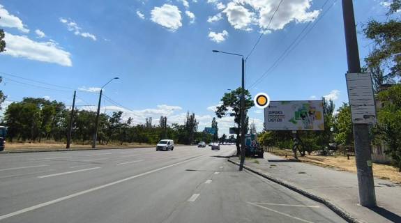 Билборд A в Одессе, Щит 3x6  Миколаївська дорога, 291, в центр фото 1